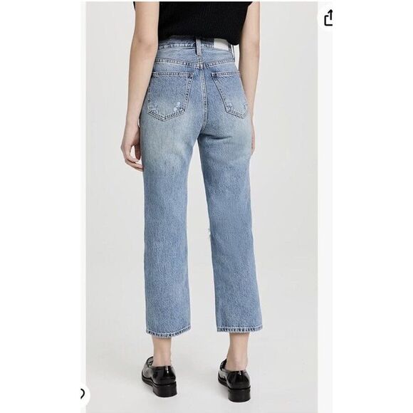 PISTOLA Cassie High Rise Classic Straight Denim Sz 31 Jeans Womens Bayview - Picture 8 of 9